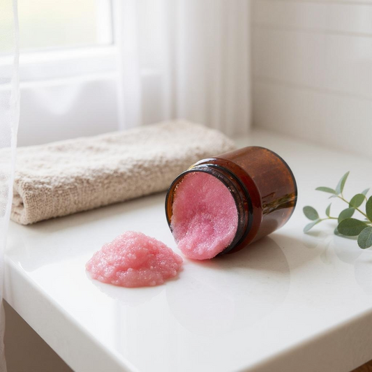 Pink Velvet Body Polish – Exfoliating Sugar Scrub
