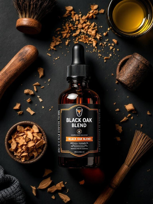 Black Oak Blend – Nourishing Beard Oil for Men