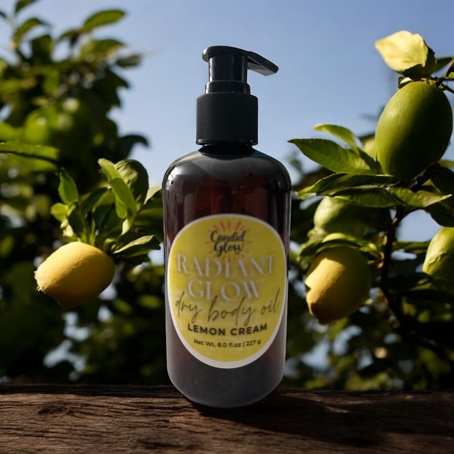 Lemon Cream – Radiant Glow™ Dry Body Oil