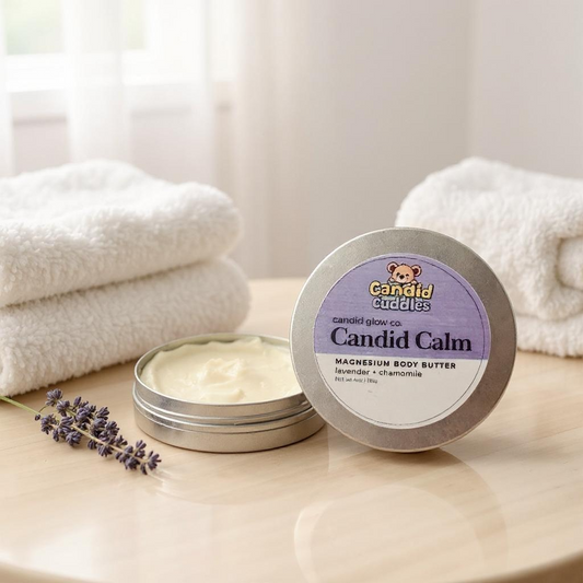 Candid Calm Magnesium Body Butter for kids– Candid Cuddles