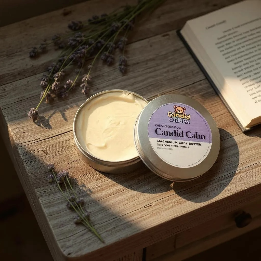 Candid Calm Magnesium Body Butter for kids– Candid Cuddles