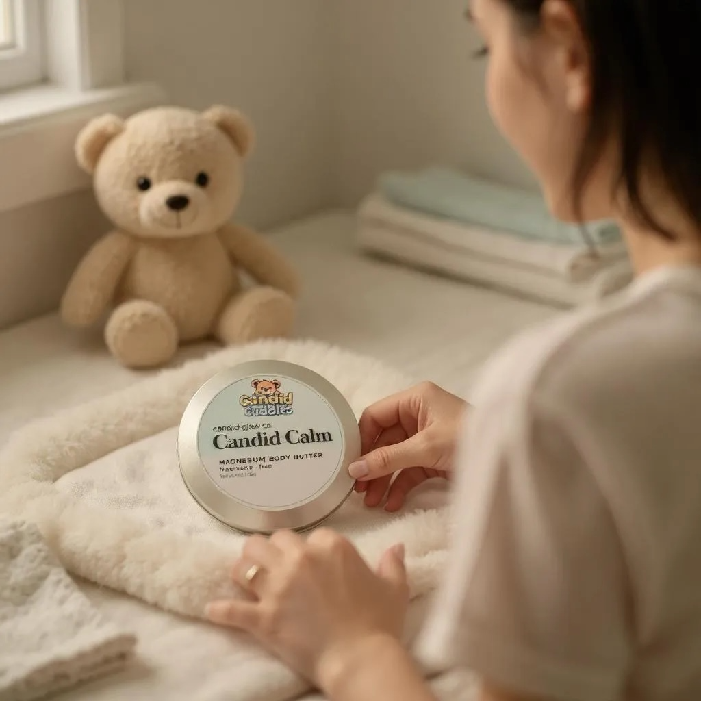 Candid Calm Magnesium Body Butter for kids– Candid Cuddles
